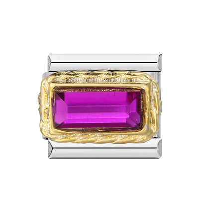 Purple Color 26 English Letters 017