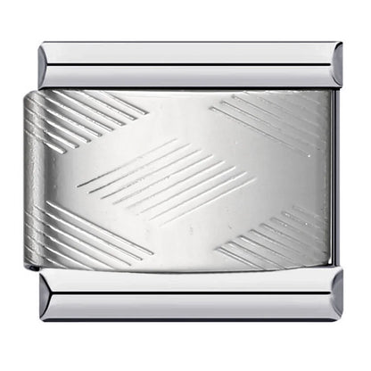 Square Italian Charm Link 448