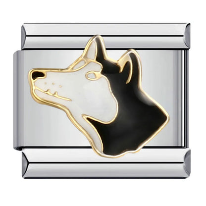 Dog Italian Charm Link 303