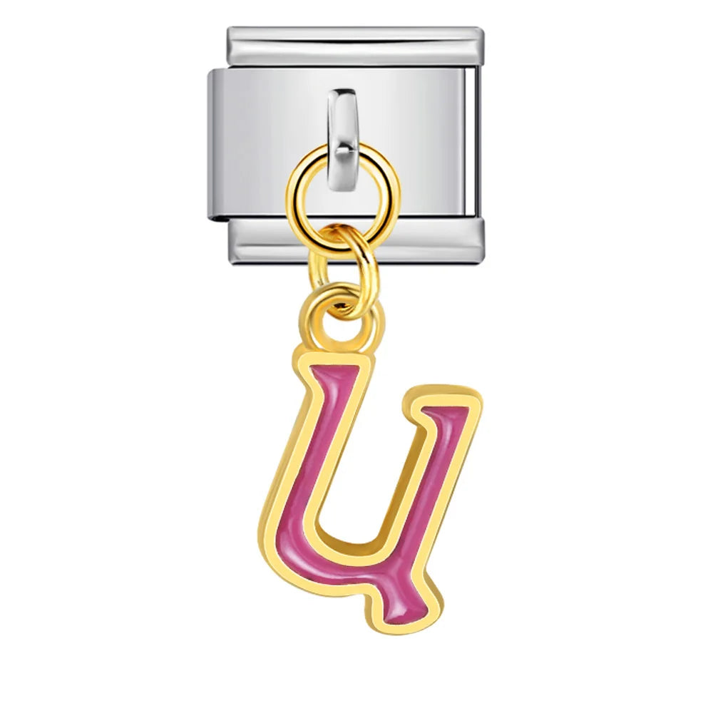 Silver Color 26 English Letter 462
