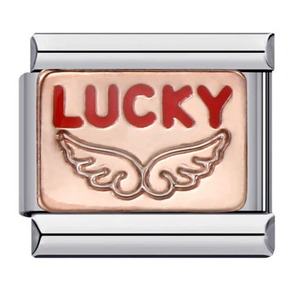 Words Italian Charm Link 328