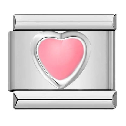 Pink 0-9 Number Italian Charm 283