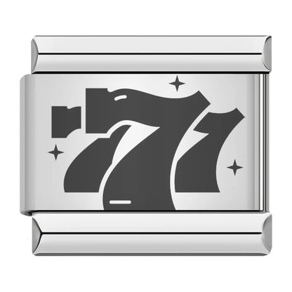 Black Italian Charm Links 318