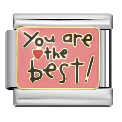 Words Italian Charm Link 346