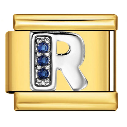 Gold Color 26 English Letters 383