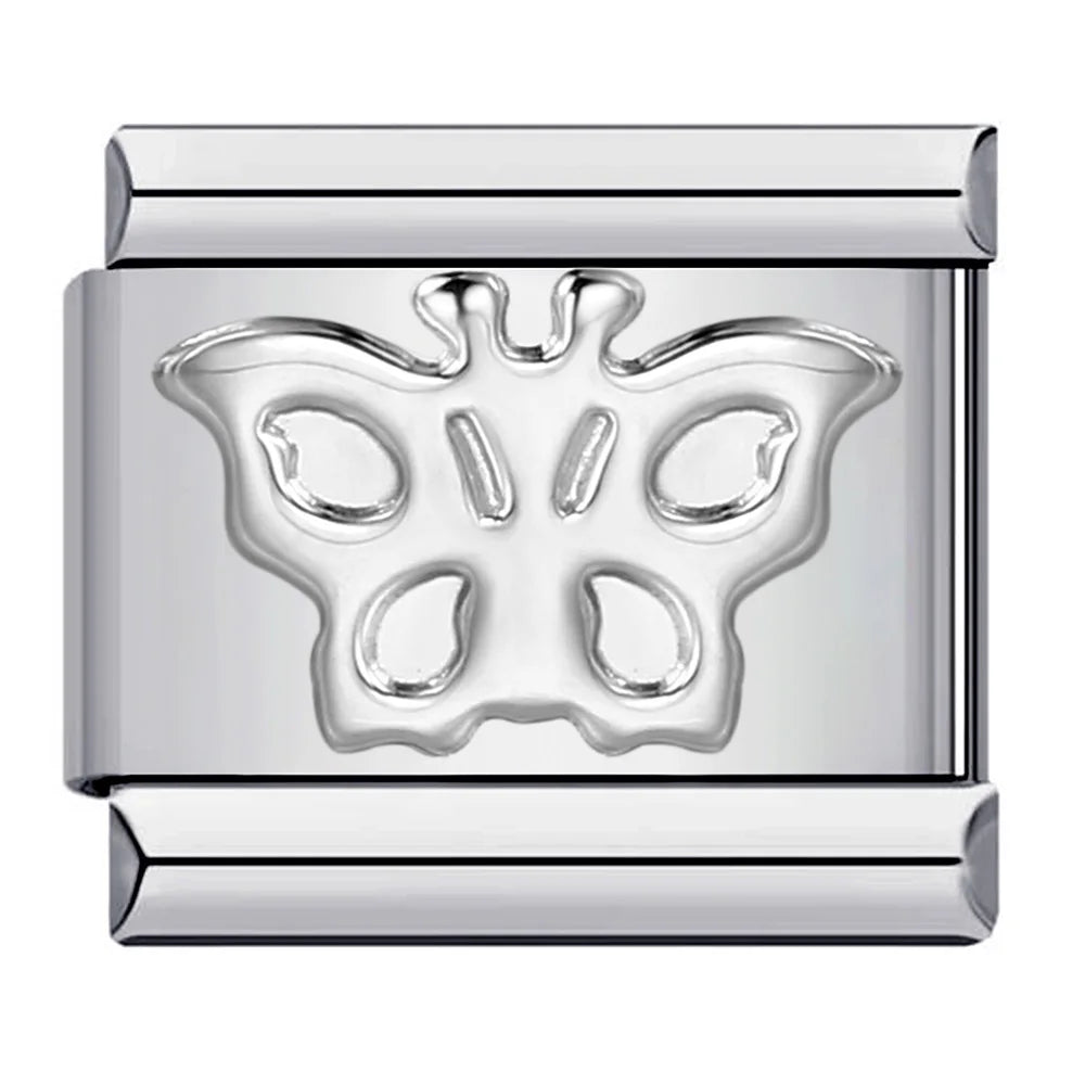 Simple Italian Charm Links 132