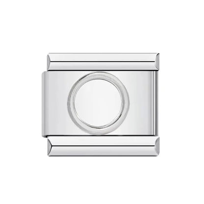 Zirconia Italian Charms Links 091