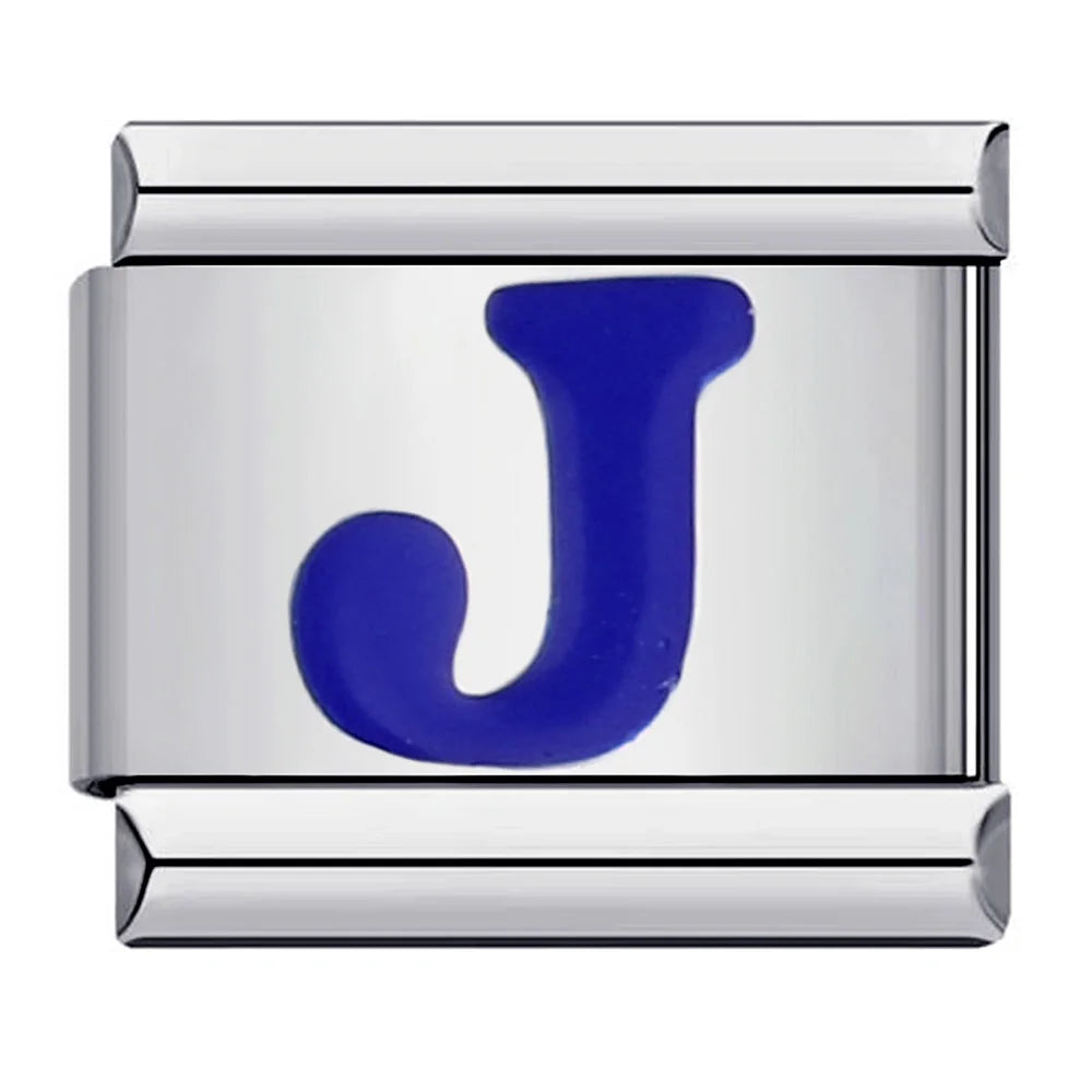 Blue Color 26 English Letters 002