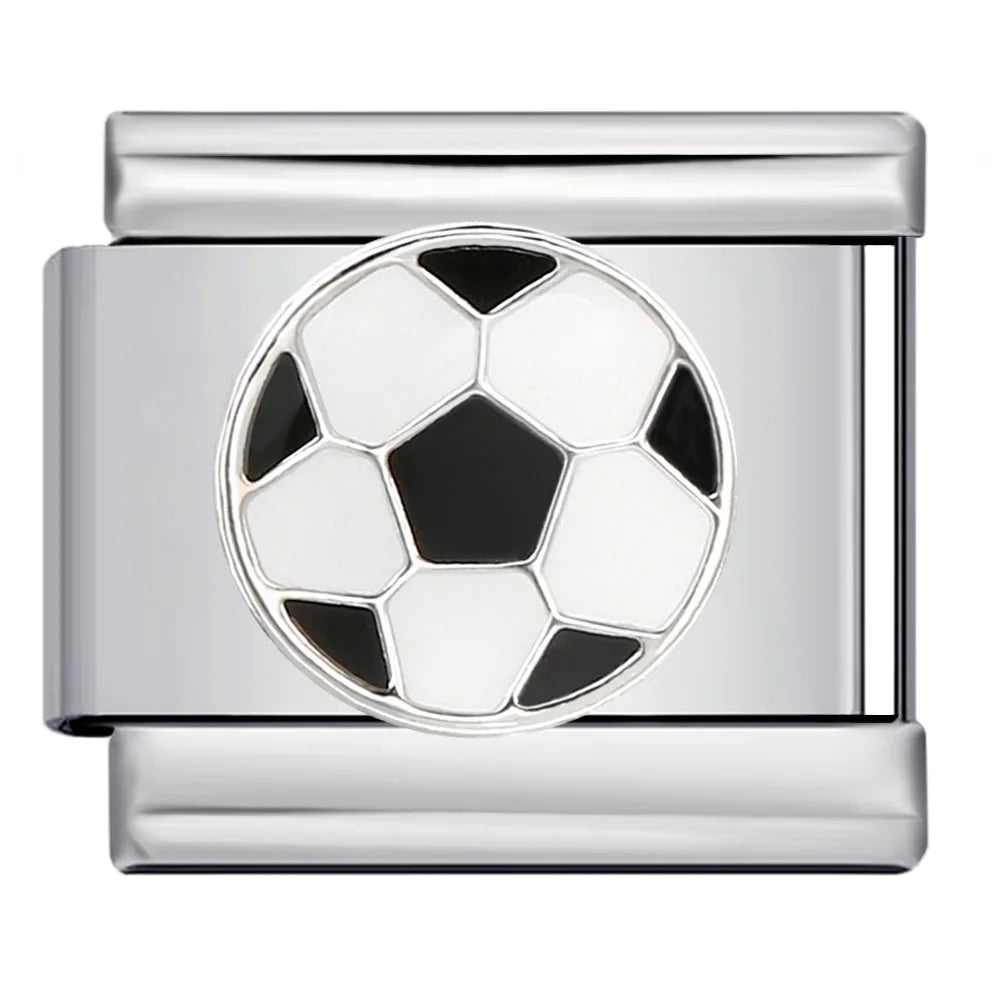Football Italian Charm Link 191
