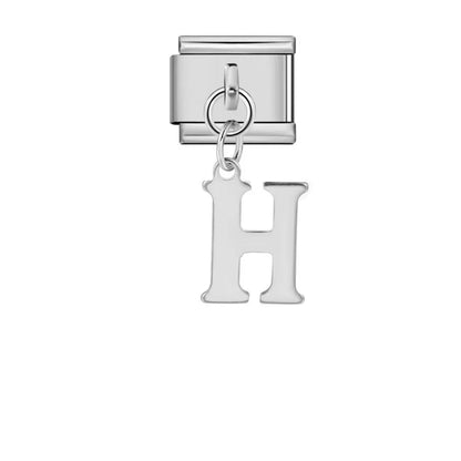 Silver Color Pendant 26 English Letter 521