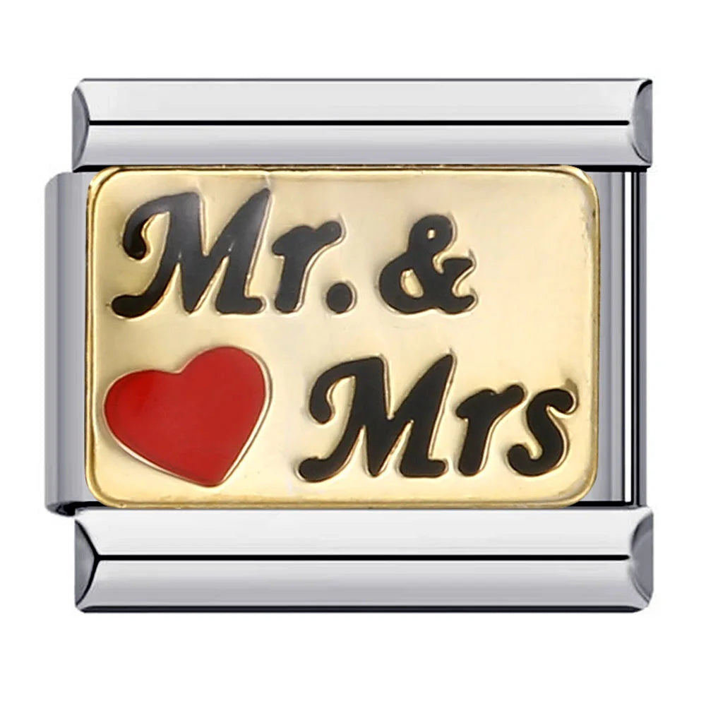 Wedding Italian Charm Links 083