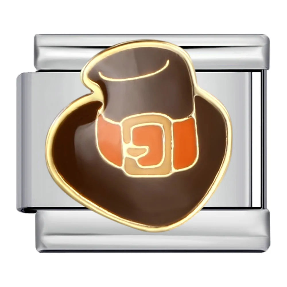 Thanksgiving Italian Charm Link 188