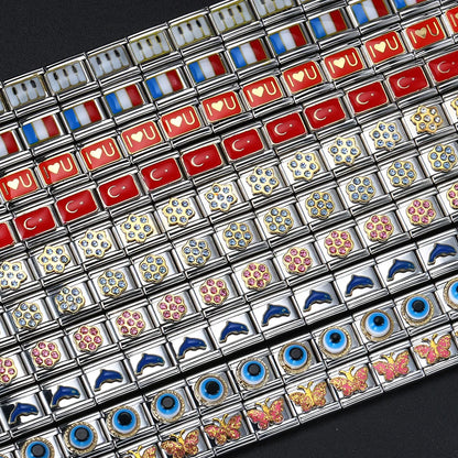 Italian Charm Links 019