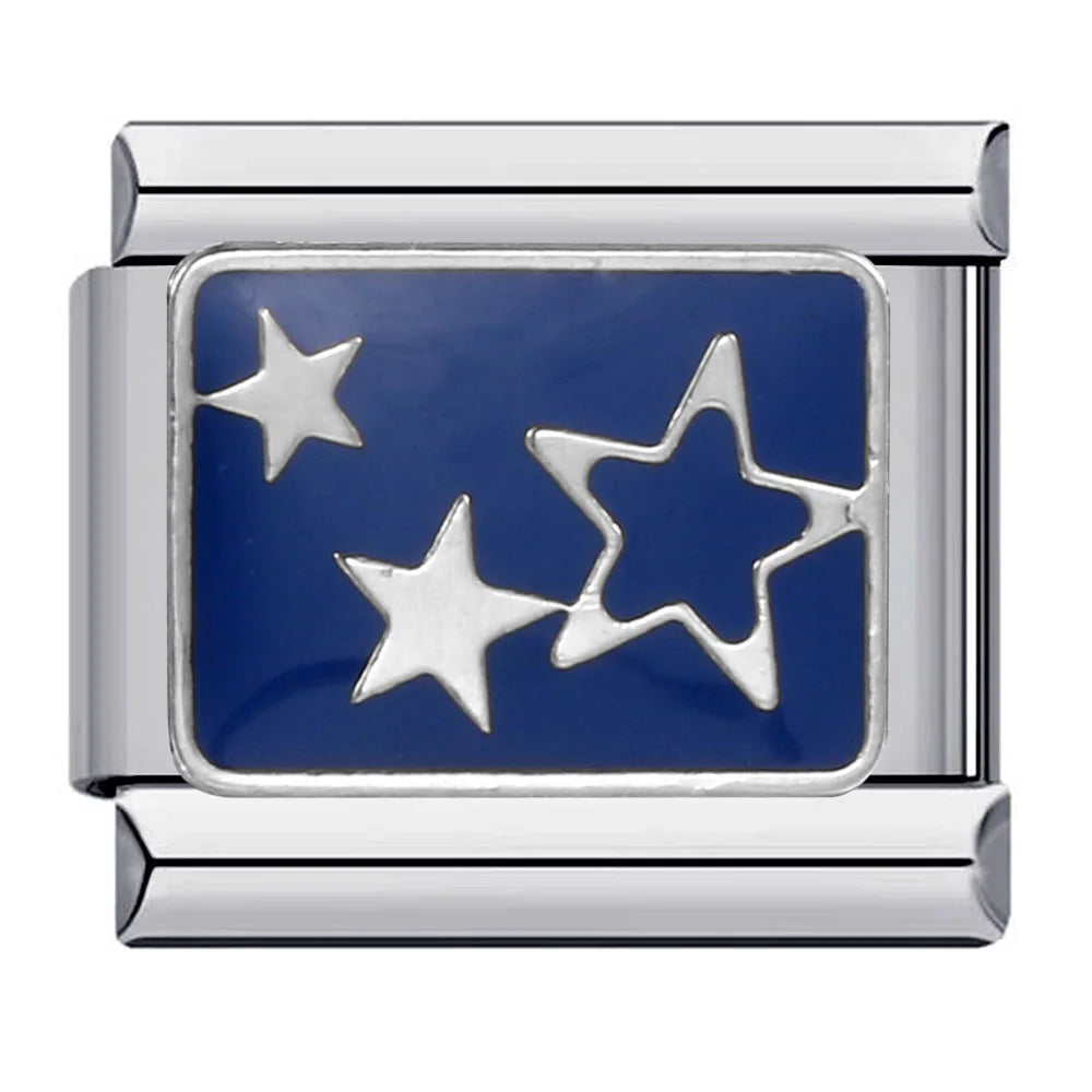 Star Moon Sun Italian Charm 172