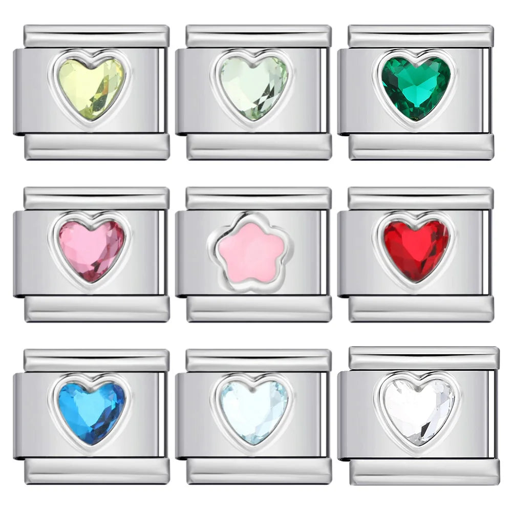 Heart Italian Charm Link 269
