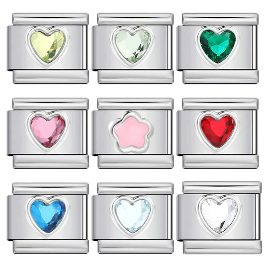 Heart Italian Charm Link 269
