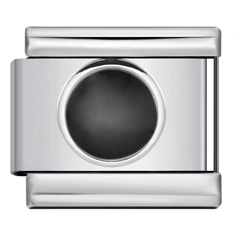 Black Italian Charm Links 318