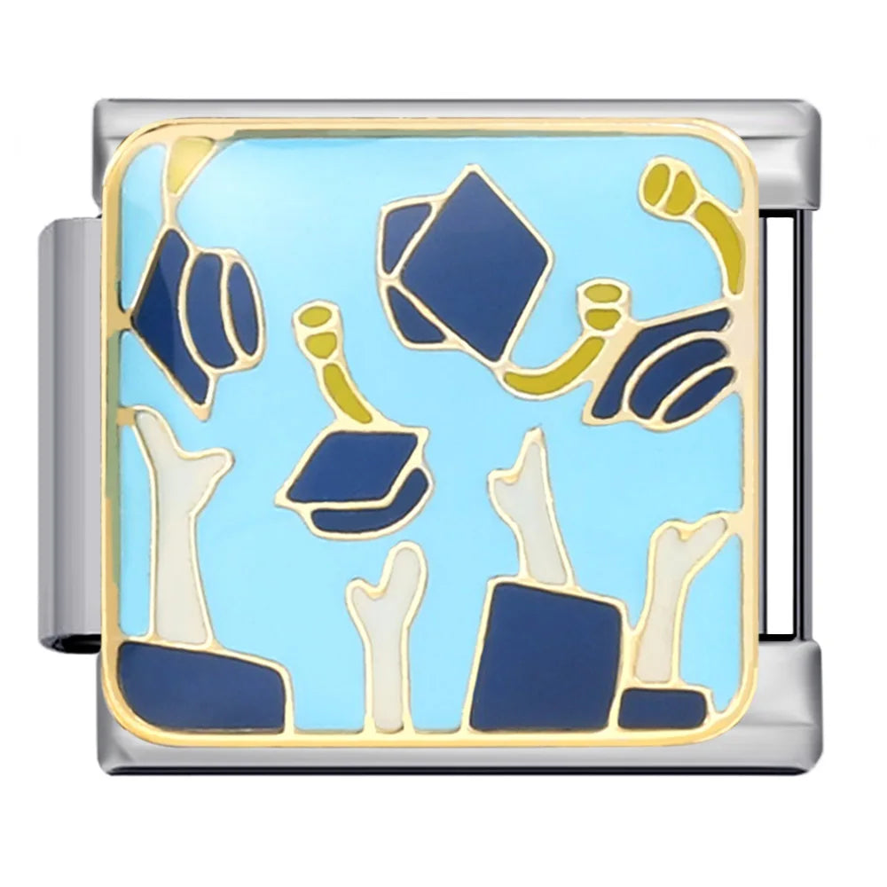 Graduation Italian Charm Link 317