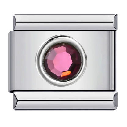 Zirconia Italian Charms Links 091