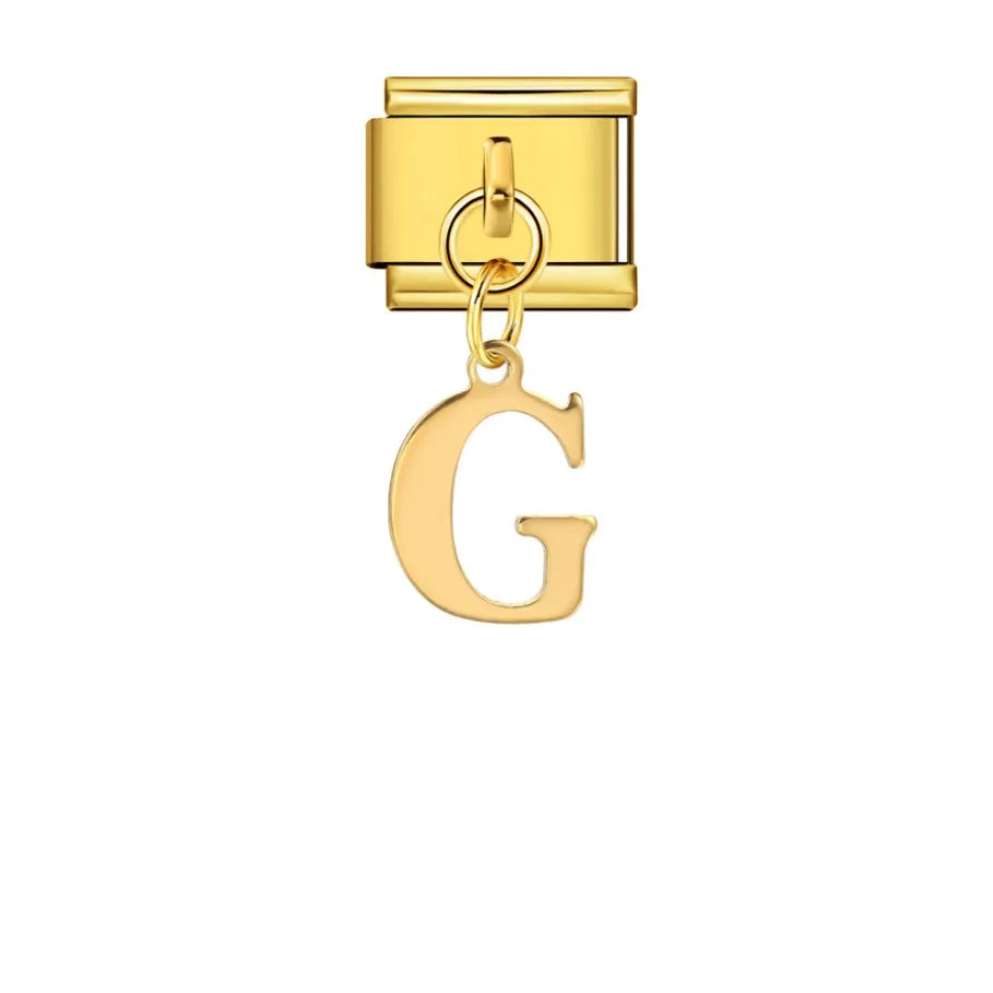 Gold Color Pendant 26 English Letter 520