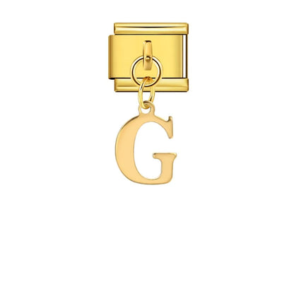 Gold Color Pendant 26 English Letter 520