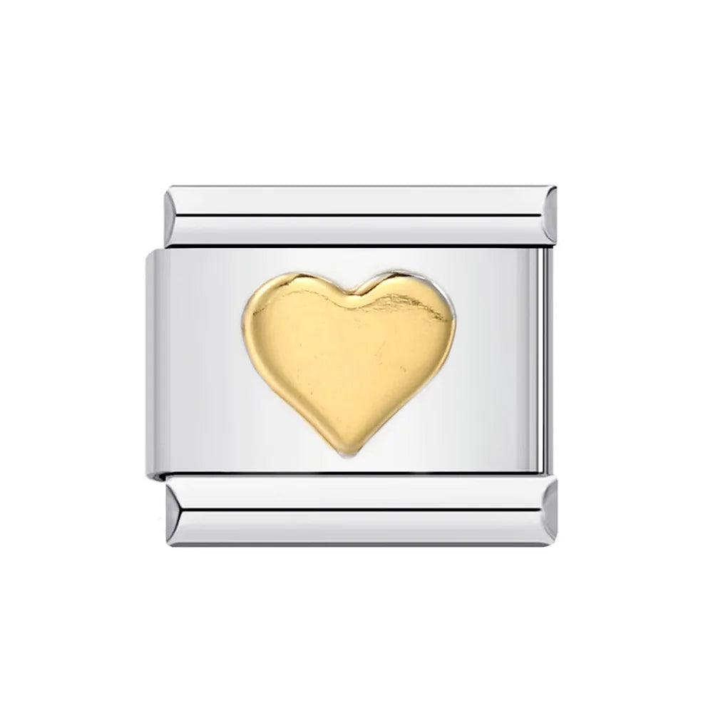 Heart Italian Charm Link 331