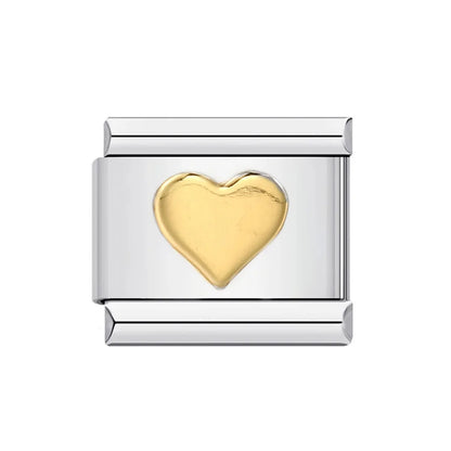 Heart Italian Charm Link 331