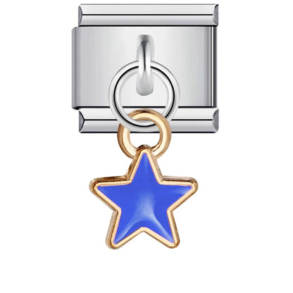 Star Italian Charm Links 078