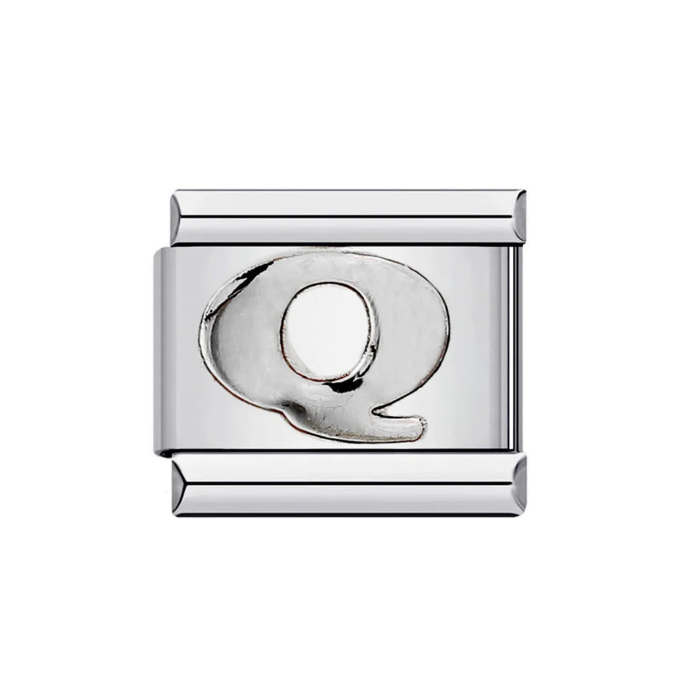 Silver Color 26 English Letter 071