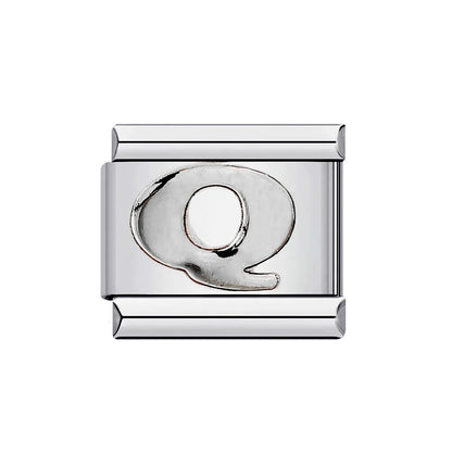 Silver Color 26 English Letter 071