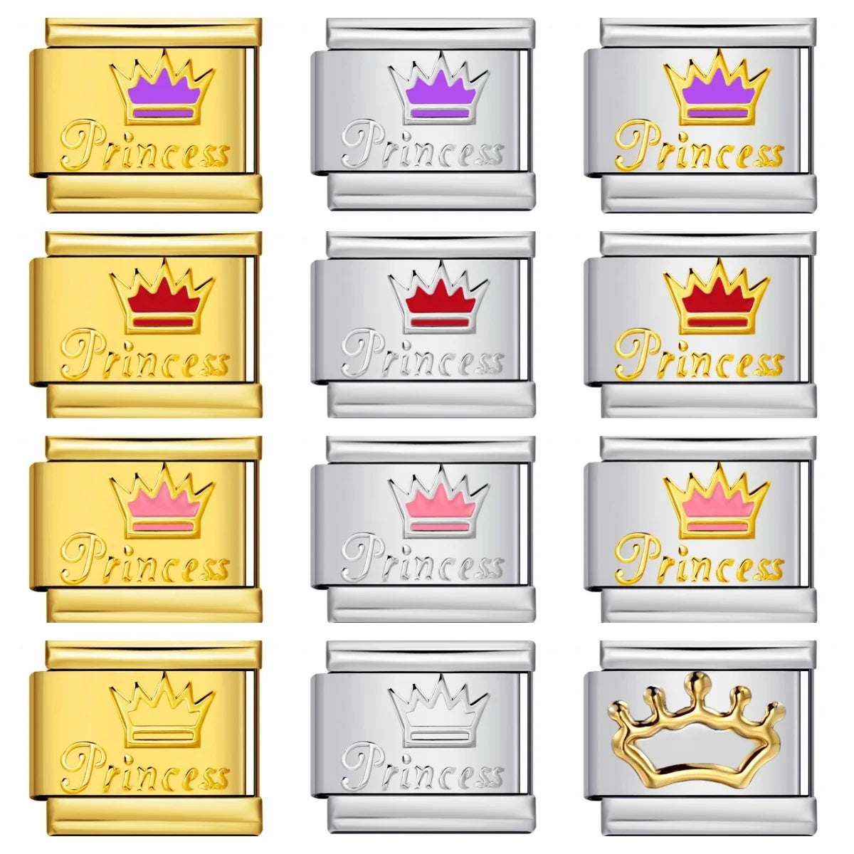 Princess Crown Italian Charm 311