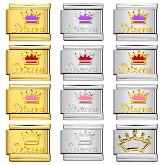 Princess Crown Italian Charm 311