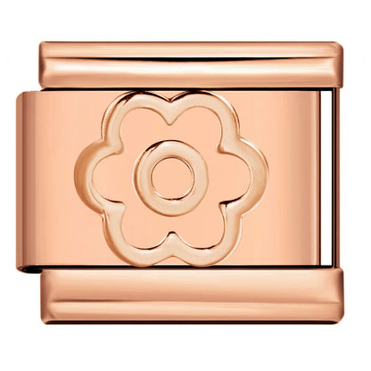Rose Gold Color Italian Charm 476