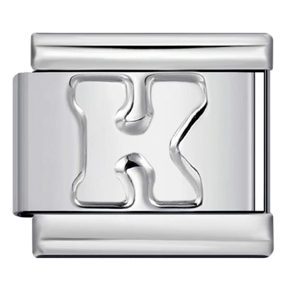 Silver Color 26 English Letter 533