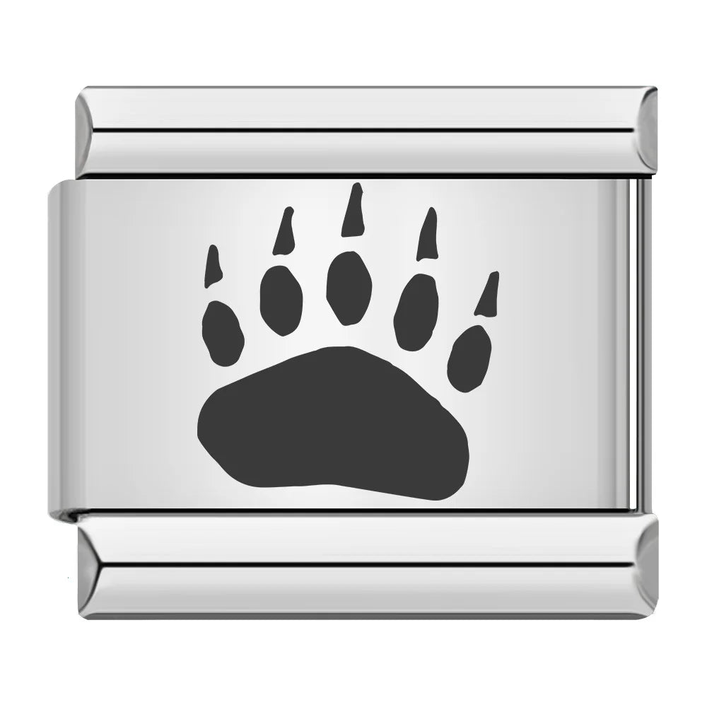 Laser Italian Charm links 039