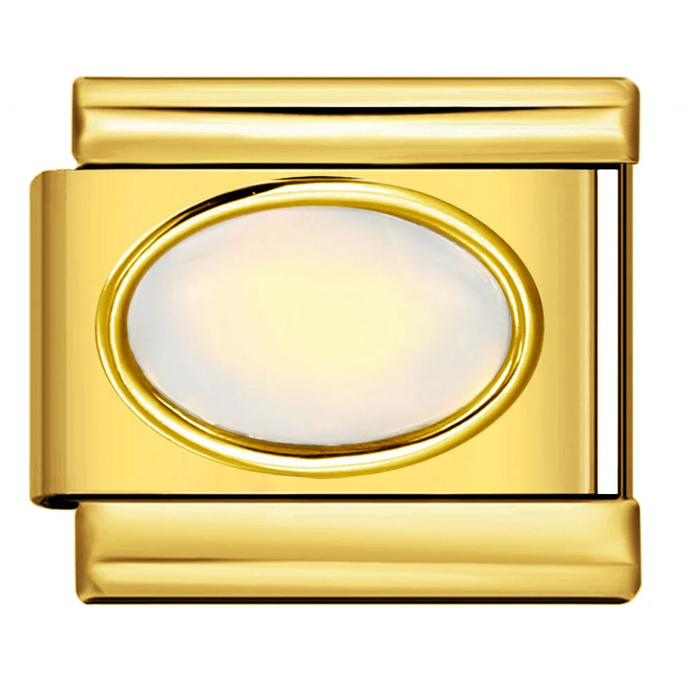 Zirconia Italian Charm Links 120