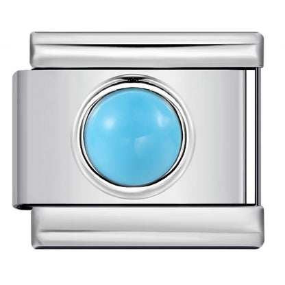 Colorful Zirconia Italian Charm 506