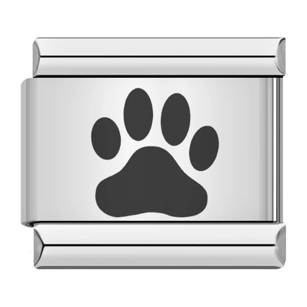 Laser Italian Charm Links 112