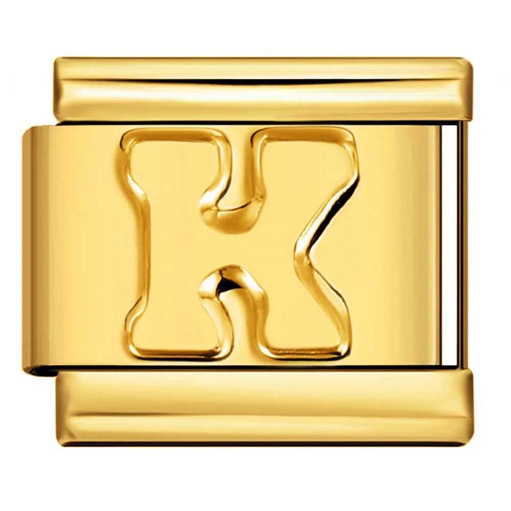 Gold Color 26 English Letter 531