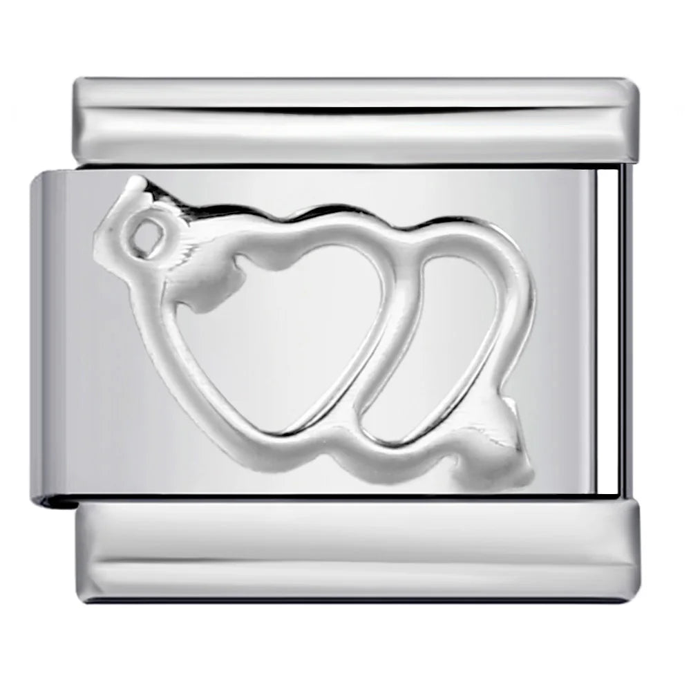 Heart Italian Charm Link 269