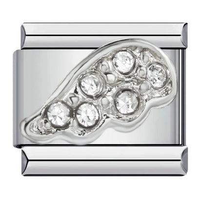 Zirconia Italian Charm Links 103