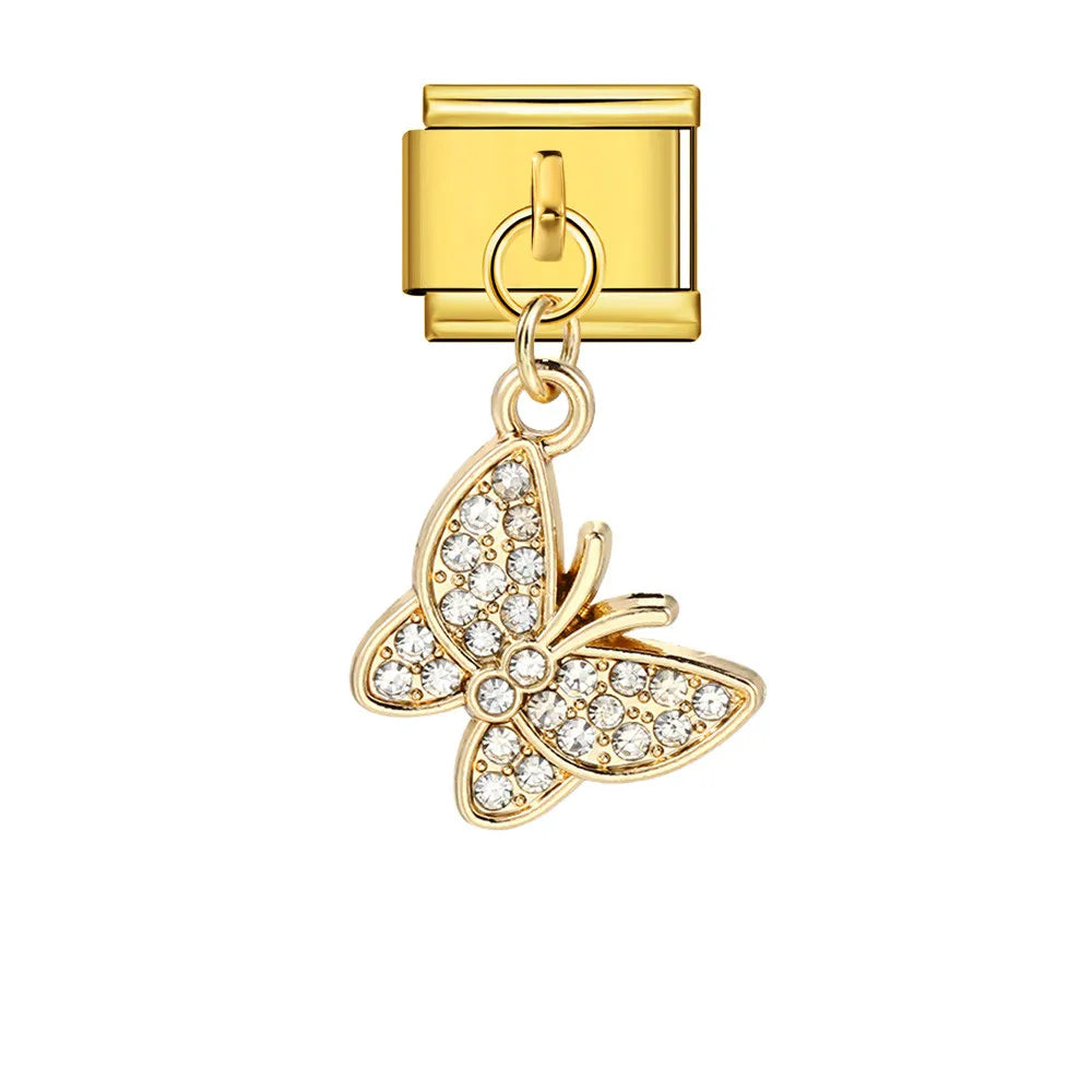 Butterfly Pendant Italian Charm 542