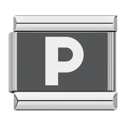 Laser 26 English Letters Charm 028