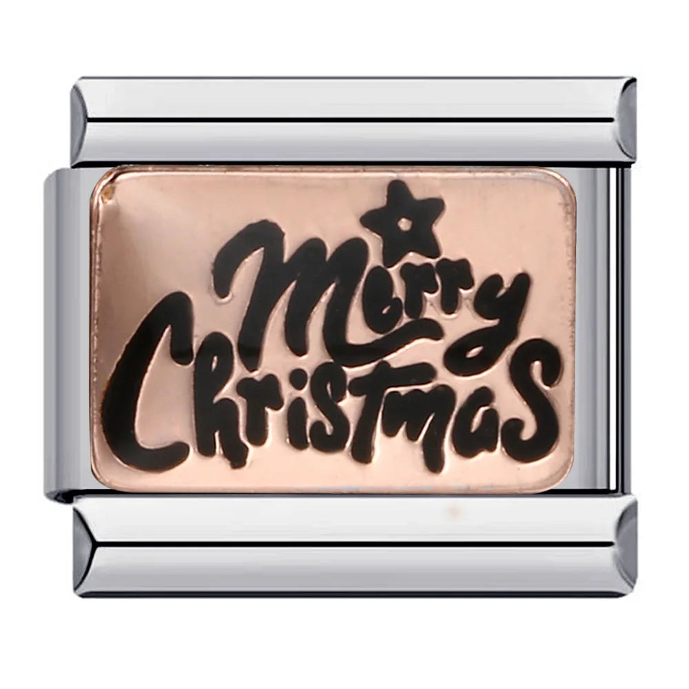 Christmas Italian Charm Links 140