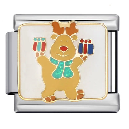 Christmas Italian Charm Link 187