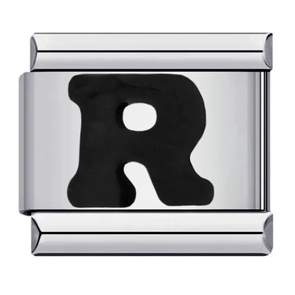 Black Color 26 English Letter 001