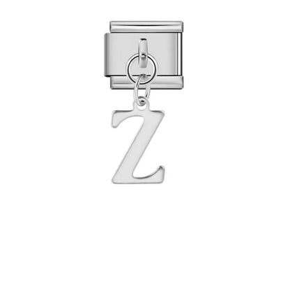 Silver Color Pendant 26 English Letter 521