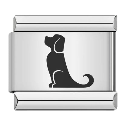 Laser Italian Charm Links 052