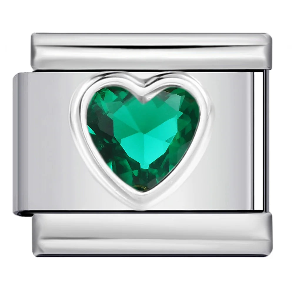Blue Number 0-9 Italian Charm 306