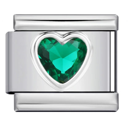 Blue Number 0-9 Italian Charm 306